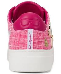 Karl Lagerfeld Paris Women's Cate Pins Lace-Up Sneakers