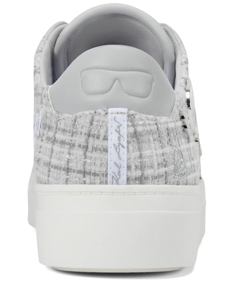 Karl Lagerfeld Paris Women's Cate Pins Lace-Up Sneakers