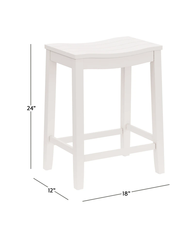 Hillsdale Fiddler Backless Non-Swivel Counter Height Stool