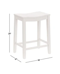 Hillsdale Fiddler Backless Non-Swivel Counter Height Stool