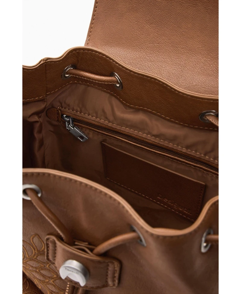 Desigual Women's Small embroidered backpack