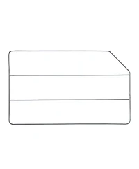 Rev-a-Shelf 12" Kitchen Cabinet Baking Sheet Organizer, Chrome, 597-12CR-2-1