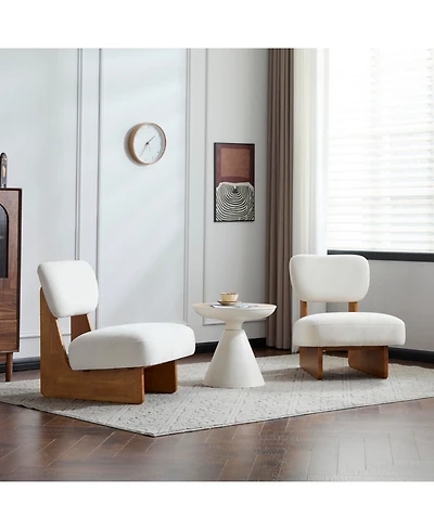 Streamdale Furniture Lounge Chair Set of 2 - Modern Accent Seating