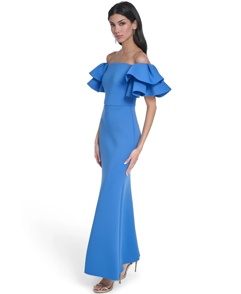 Eliza J Women's Off-The-Shoulder Mermaid Ball Gown