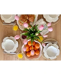 Bordallo Pinheiro Cabbage Beige Cereal Bowl, Set of 4