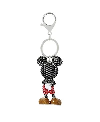 Disney Mickey Mouse Crystal Pave Bag Charm Keychain – Officially Licensed
