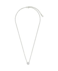 Sterling Forever Cz Disc Pendant