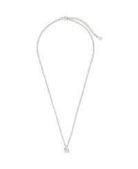 Sterling Forever Asscher Prong Set Pendant