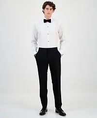 Alfani Men's Slim-Fit Stretch Black Tuxedo Pants, Created for Macy's