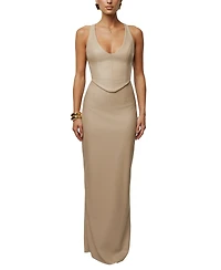 Jluxlabel Women's Ace Pu Leather Skirt