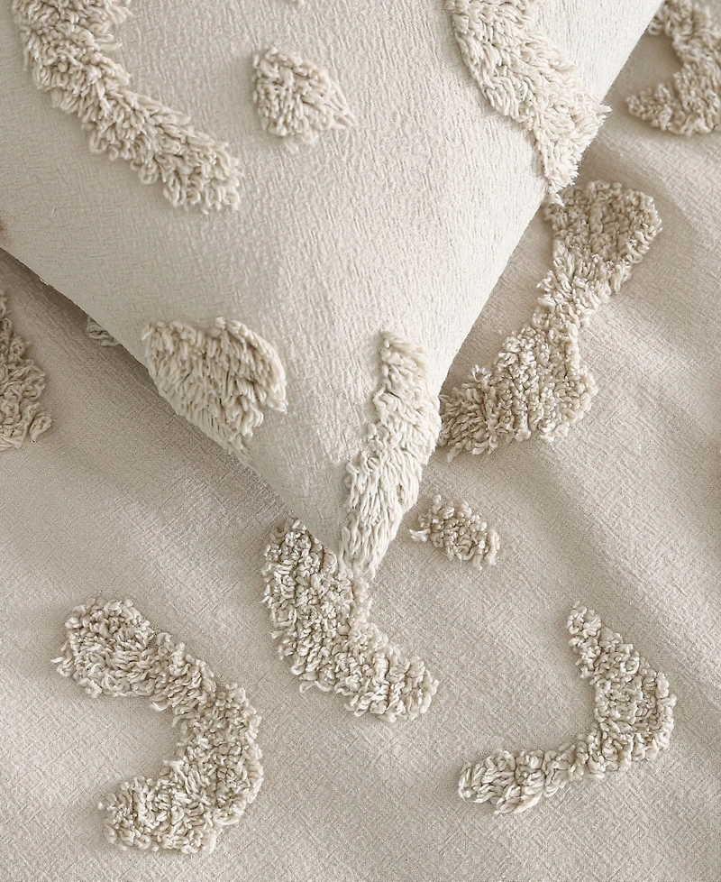 Peri Home Chenille Leopard 3 Pc. Duvet Cover Set, King