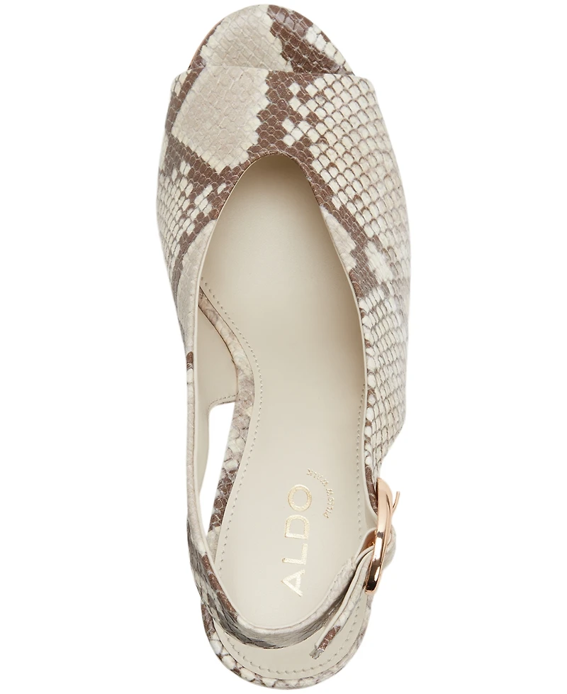 Aldo Women's Tatianah Slingback Wedge Sandals