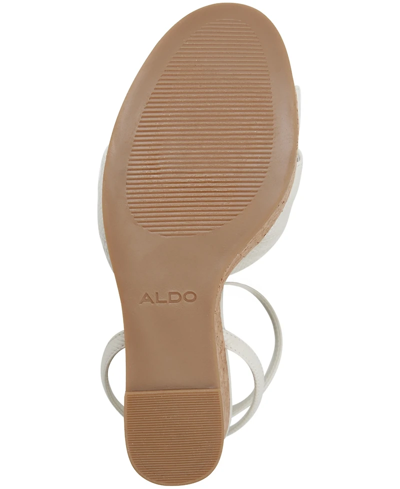 Aldo Women's Tainah Round Toe Wedge Sandals