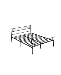gaomon Easy Assembly Metal Queen Bed Frame, Space Saving for Living Room, Guest Room – Bed Frame