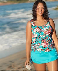 Lands' End Women's Adjustable Swim Skirt