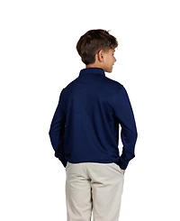 Tailorbyrd Boys Solid Modal Long Sleeve Polo Shirts