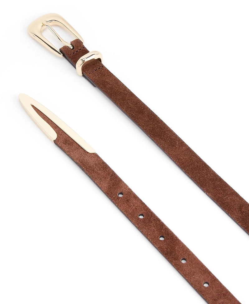 Ettika Modern Saddle Leather Belt