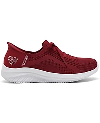 Skechers Women's Slip-Ins: Ultra Flex 3.0 - Heart Me Slip-On Casual Sneakers from Finish Line