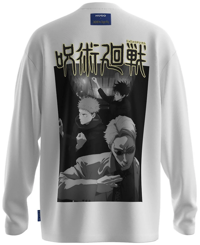 Hugo Boss Men's Nichaboso Graphic Print Regular-Fit T-Shirt