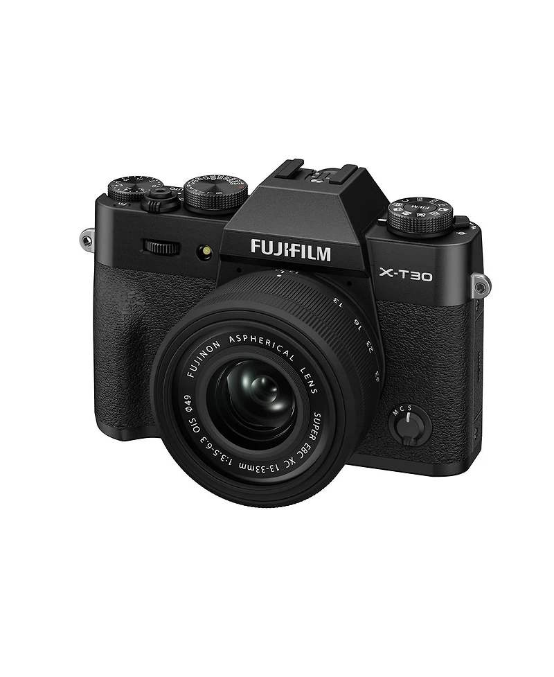 Fujifilm X-T30 Iii Mirrorless Camera with Xc 13-33mm Lens, Black