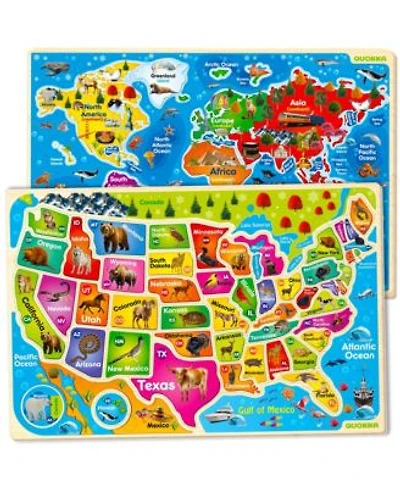 Quokka Magnetic Realistic Puzzles States Map For Kids 4 6 Years Montessori Toys Geography Learning