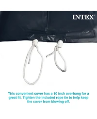 Intex 28032E 15 Foot Round Above Ground Swimming Pool Cover, (Pool Cover Only)