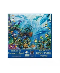 SunsOut Return to Treasure Island 1000 piece Jigsaw Puzzle for Adults
