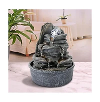 SunJet 9.8” Rockery Indoor Water Fountain