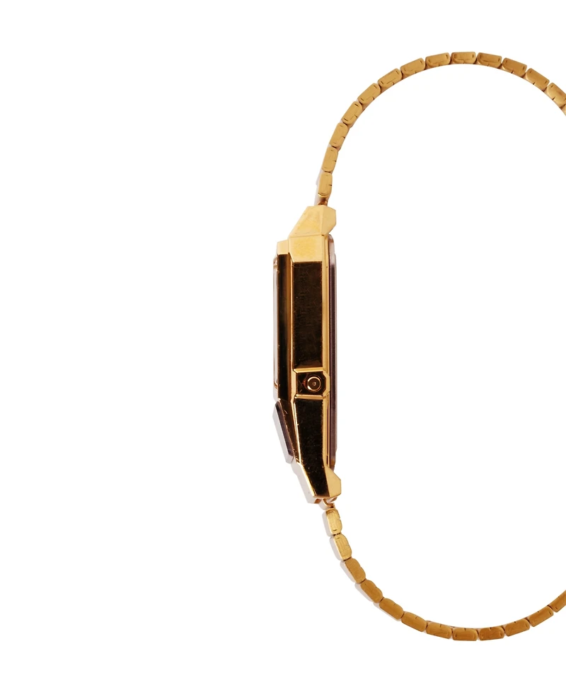 Casio Men's Japanese Quartz Gold-Tone Stainless Steel Watch, 32.1mm