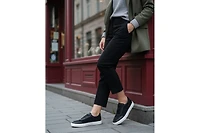 Marc Joseph New York Womens Robinson Street Hands-Free Slip On Technology Fashion Sneakers