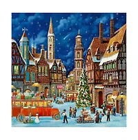SunsOut Christmas Square 500 piece Jigsaw Puzzle for Adults Christmas