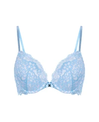 Hunkemoller Women's Marine Padded Push-Up Underwired Bra