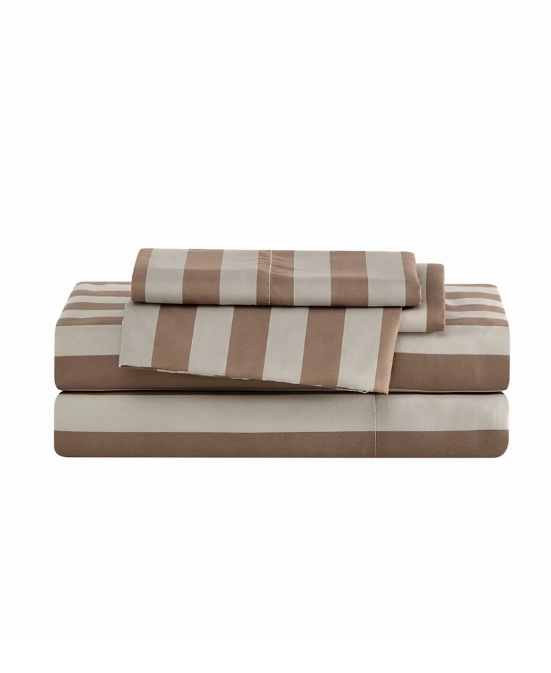 Truly Soft Weston Stripe 4-Pc. Sheet Set