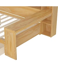 Streamdale Furniture Wooden Daybed with Storage & Desk