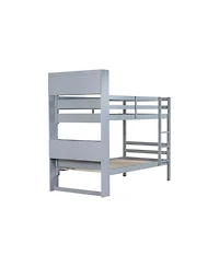 Streamdale Furniture Twin size Upholstered Platform Bed with Storage and Drawers