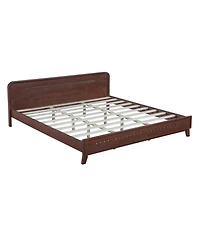 Streamdale Furniture Pine Solid Wood King Bed