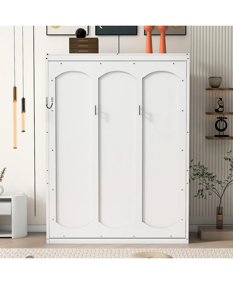 Streamdale Furniture Murphy Bed Wall Bed with Shelves