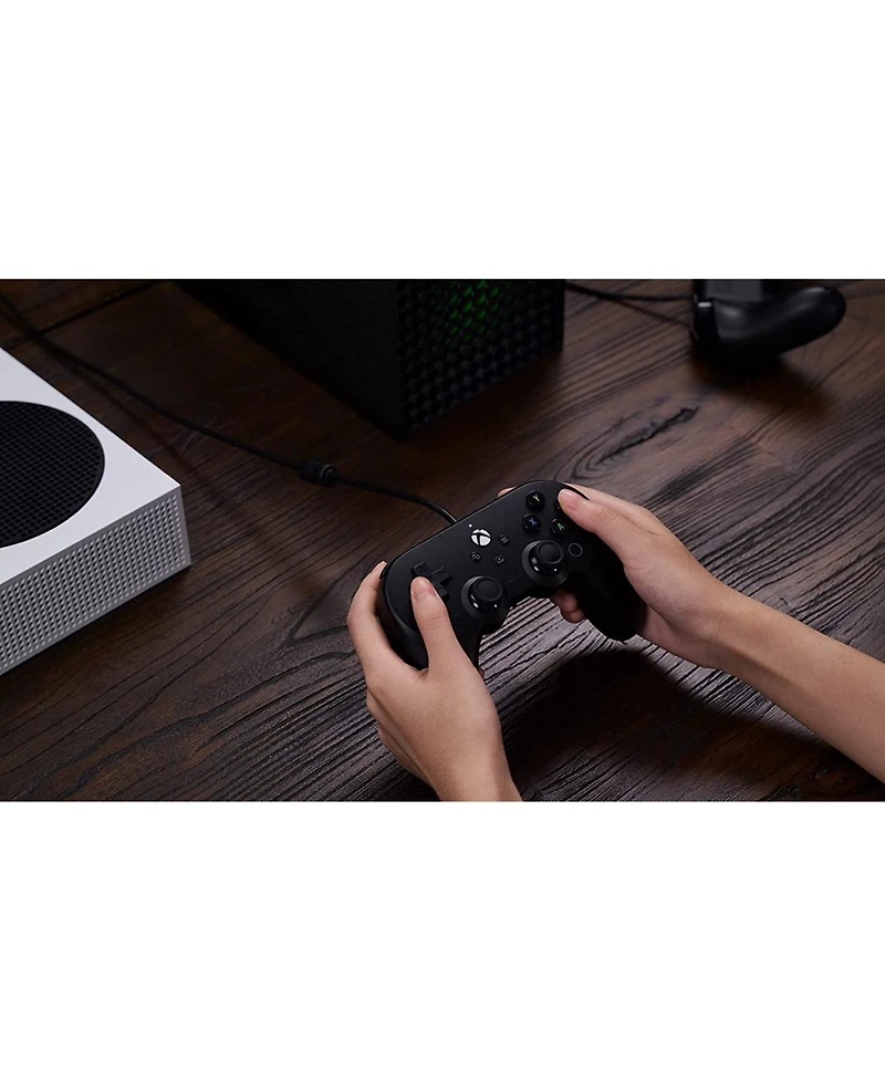 8BitDo Pro 2 Wired Controller for Xbox Series X, Xbox One, Pc - Black