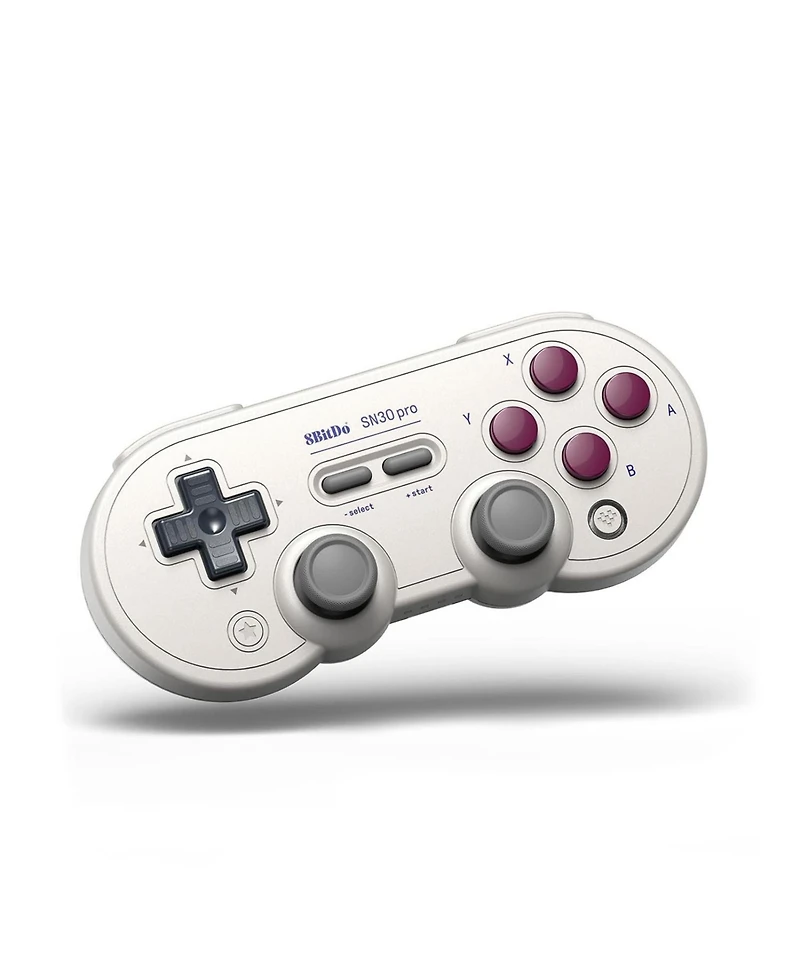 8BitDo SN30 Pro Bluetooth Controller with Hall Effect Joysticks, Rumble Vibration, and Turbo Function, Compatible with Switch/Switch 2, Pc, macOS, And