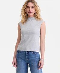 On 34th Women's Funnel Neck Sleeveless T-Shirt, Macy's Exclusive