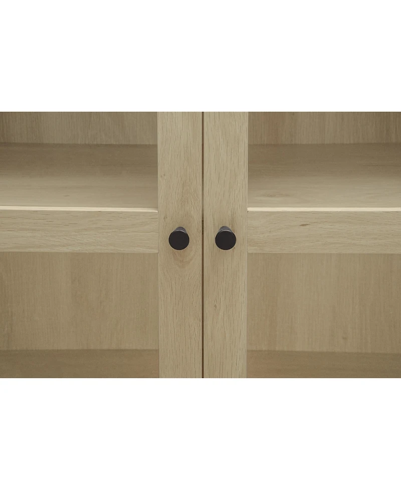 Streamdale Furniture Modern Farmhouse Arched Kitchen Pantry