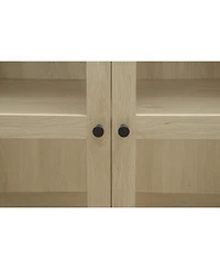 Streamdale Furniture Modern Farmhouse Arched Kitchen Pantry