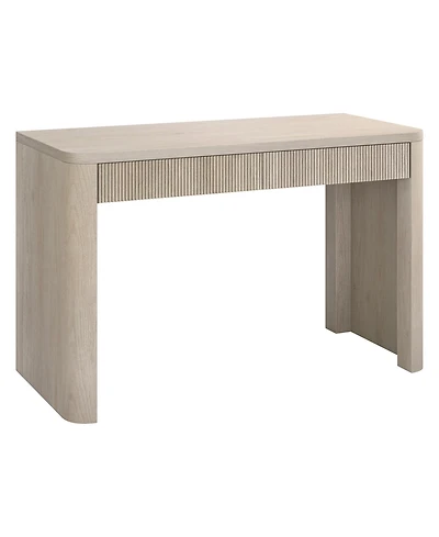 Hudson & Canal Palmera 47.5" Wide Rectangular Fluted Desk