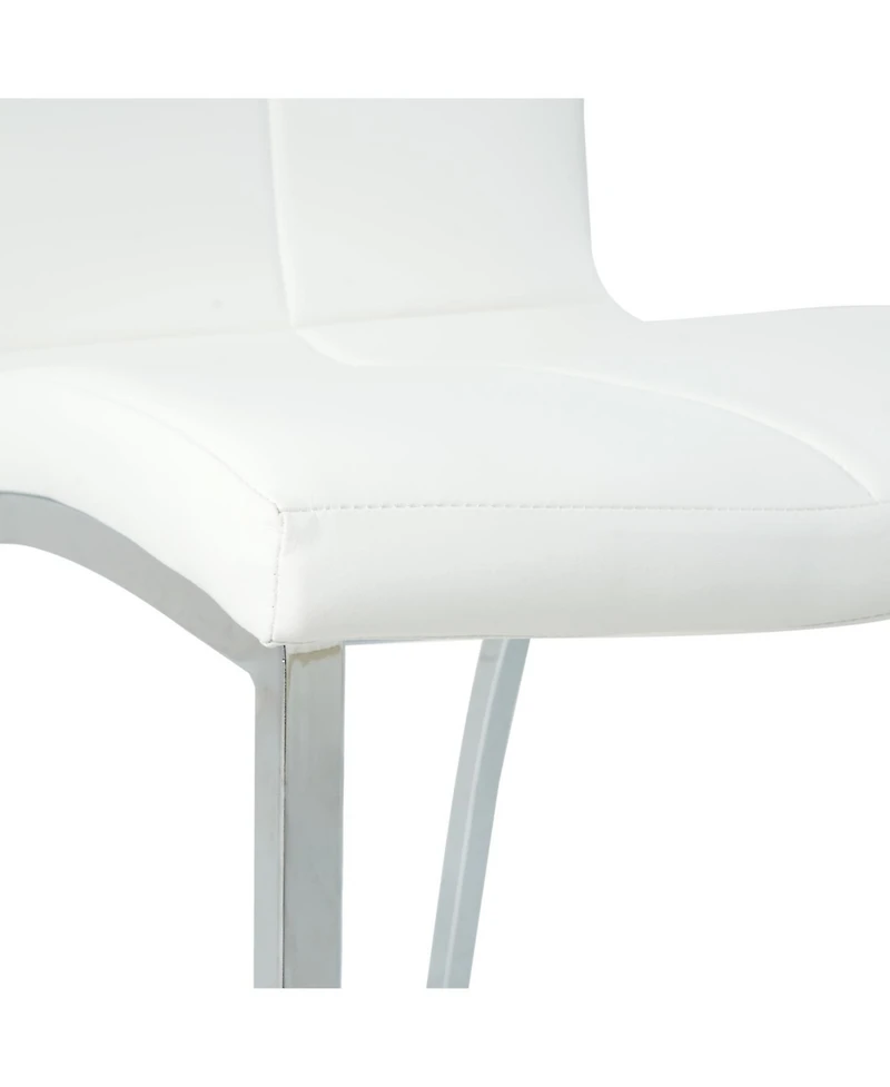 Streamdale Furniture + Set of 4 + Pu Leather + Modern + Dining Chair