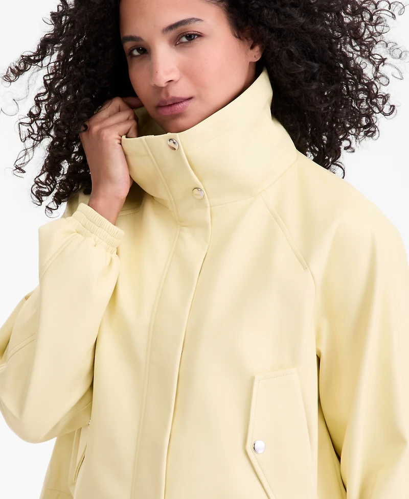 On 34th Women's Cropped Faux-Leather Jacket, Macy's Exclusive