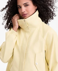 On 34th Women's Cropped Faux-Leather Jacket, Macy's Exclusive