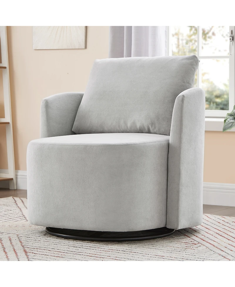 Streamdale Furniture Swivel Accent Barrel Chair