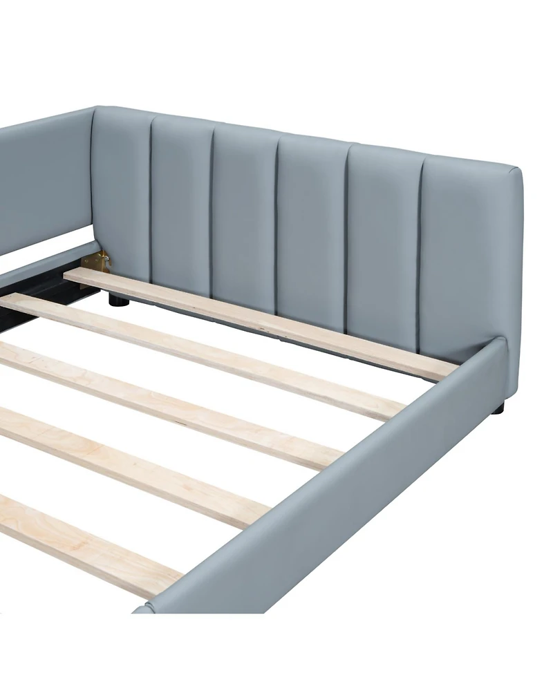 Streamdale Furniture Queen/Twin Xl Upholstered Platform Bed