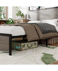 Streamdale Furniture Full Bed Frame with Led Headboard & Usb