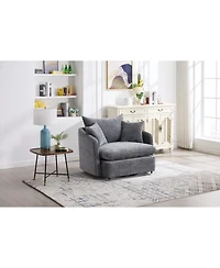 Streamdale Furniture Swivel Chair with Pillows